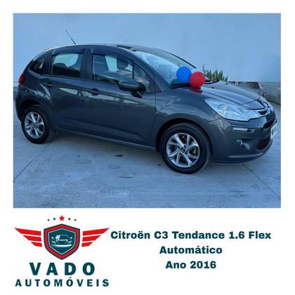 CITROËN C3 1.6 TENDANCE 16V FLEX 4P AUTOMÁTICO CITROËN C3 1.6 TENDANCE 16V FLEX 4P AUTOMÁTICO